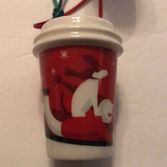 Starbucks Ornaments Lot-Starbucks Cups Ornaments 1971, 1992, 2011, 2011 Holiday - Picture 9 of 10